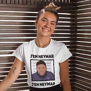 T-shirt Inshinytee - J'en Neymar