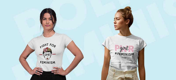 Des t-shirts à messages imprimés pour se faire entendre : politique, féminisme et militantisme