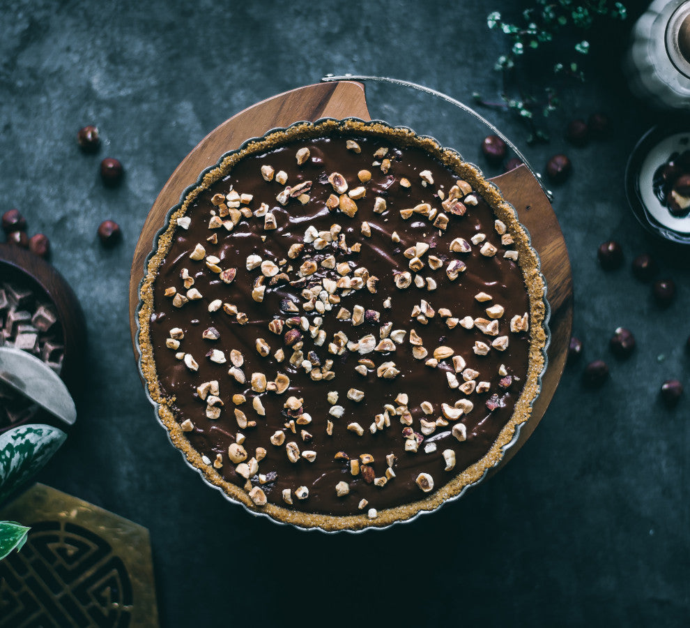 Chocolate & Peanut Butter Tart Recipe | To'ak Chocolate