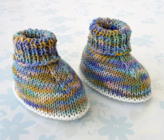 organic baby booties