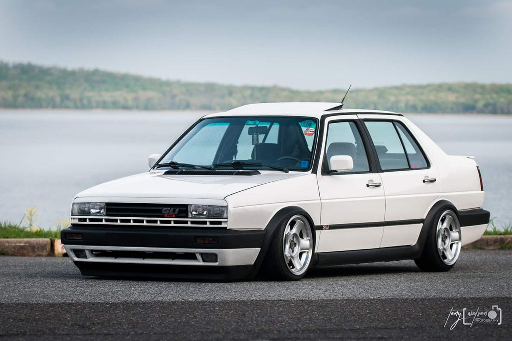 John S R Swapped Alpine White Mk2 Jetta Rubadub Media