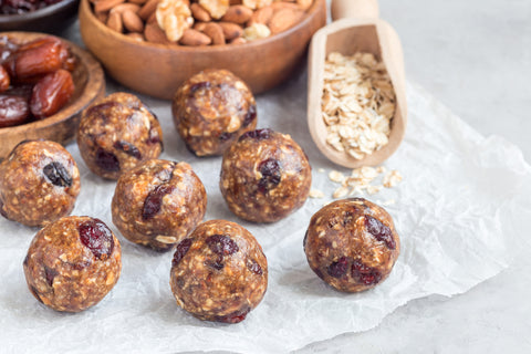 eco-friendly workout, energy balls, healthy snacks 