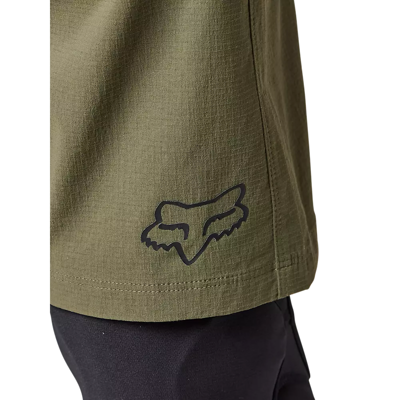 Fox Youth Ranger Shorts With Liner - Olive SS23 – Biketreks