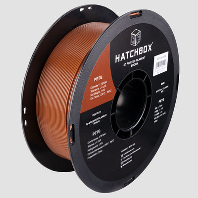 Hatchbox PETG Black -1.75MM,1KG spool,3D filament, +/- 0.03mm – HATCHBOX 3D