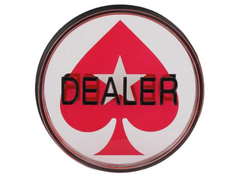 Horseshoe Casino Poker Dealer Button