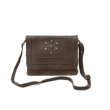 Cross body bags Aries - Leather bobby bag - STAR10023BLK
