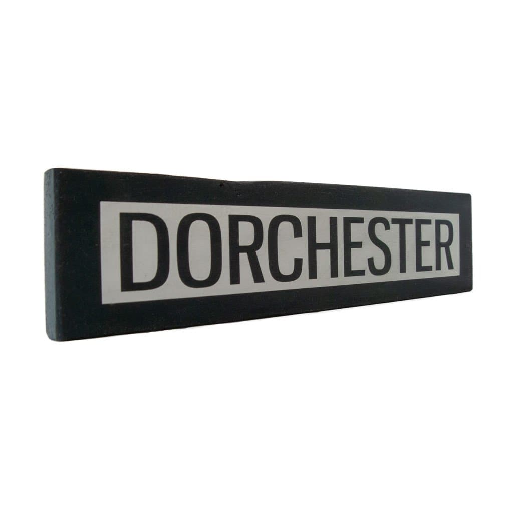 Dorchester - One Way - Wall Décor - Wood SIgn
