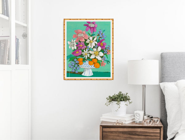The Perfect Day Floral Print by Jennifer Allevato Fine Art