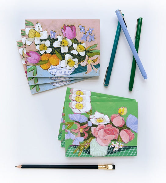 Floral Fancy Stationery Set by Jennifer Allevato Fine Art