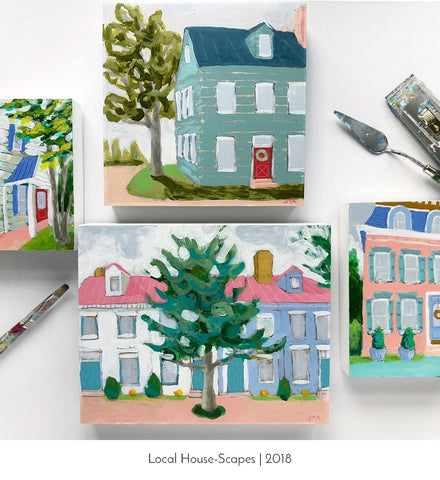 local house scapes by jennifer allevato fine art