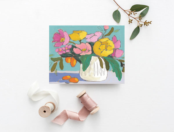 New Haven Floral notecard set by Jennifer Allevato Fine Art