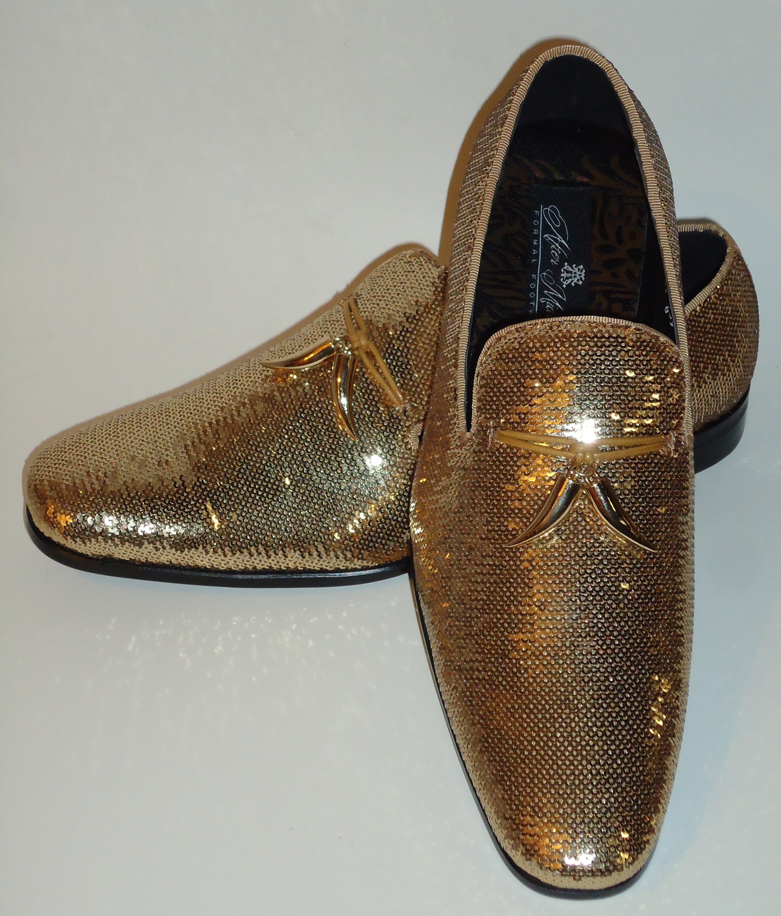 After Midnight Men's Flecked Formal Look Dress Loafers Shoes