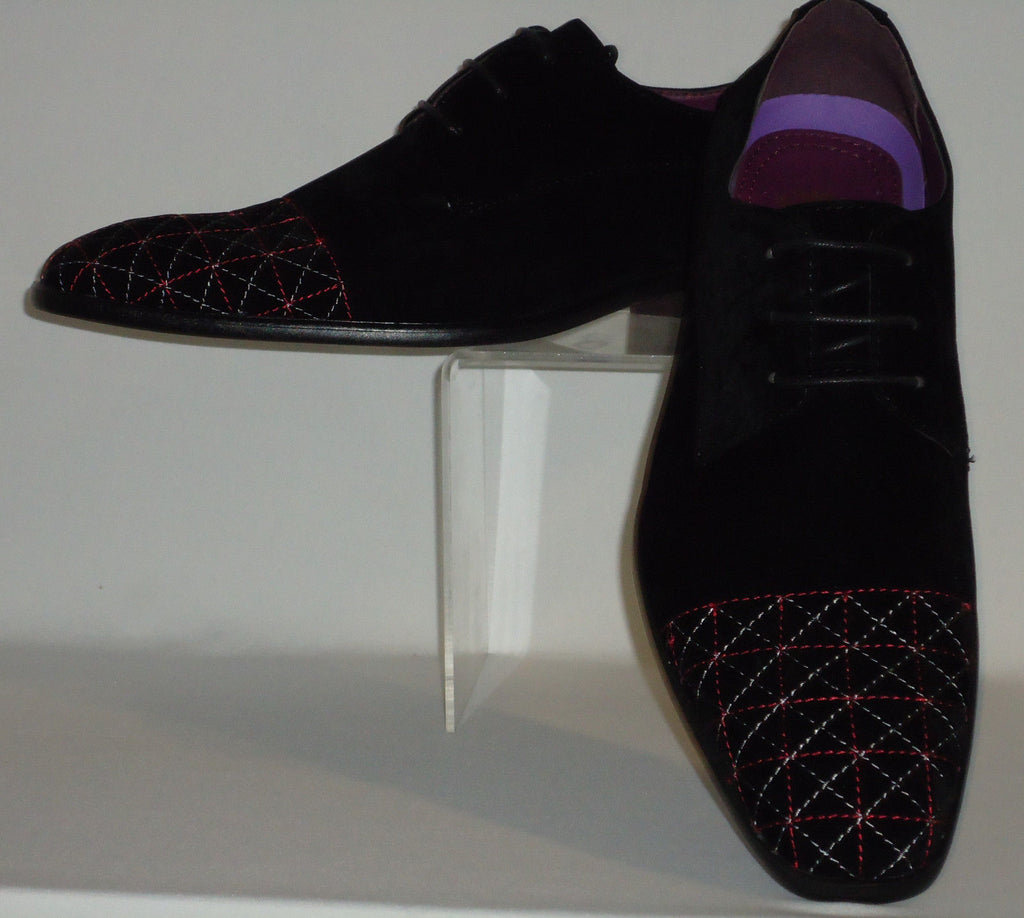 black suede dress shoes