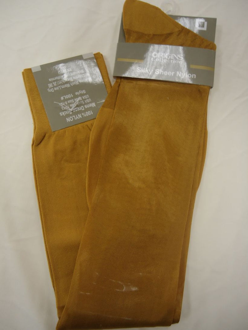 mens gold dress socks