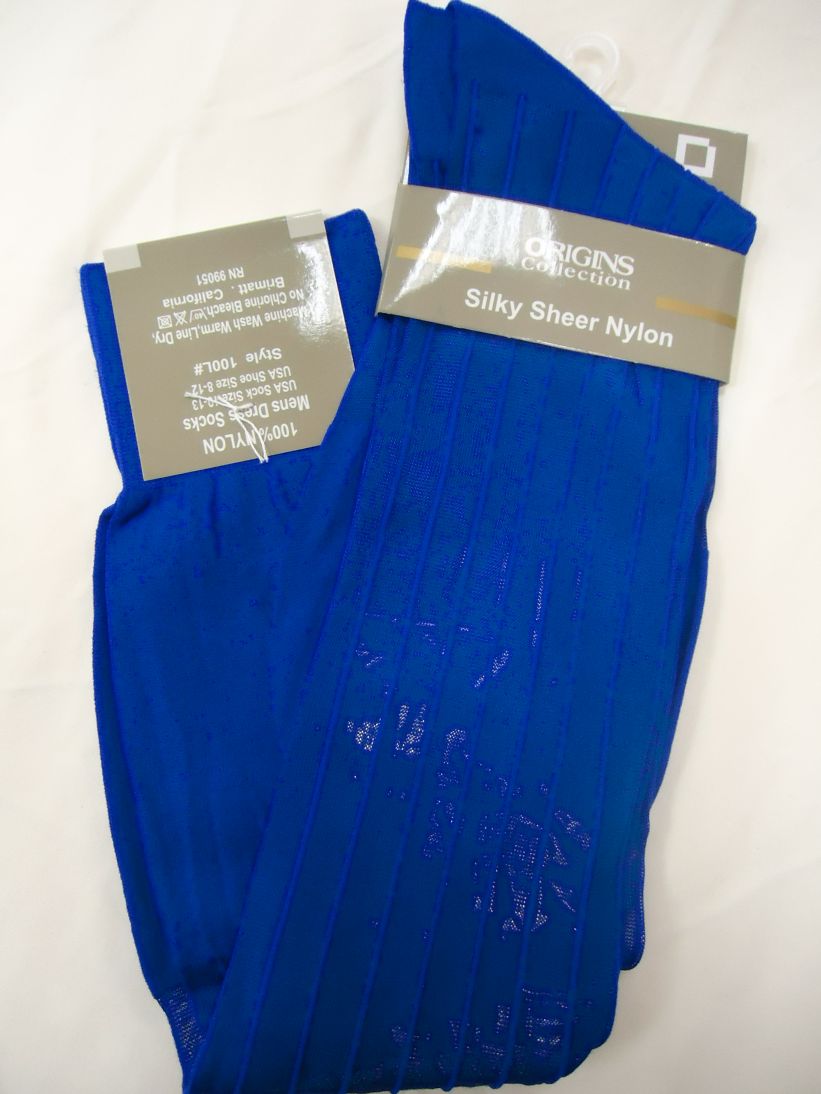 royal blue dress socks