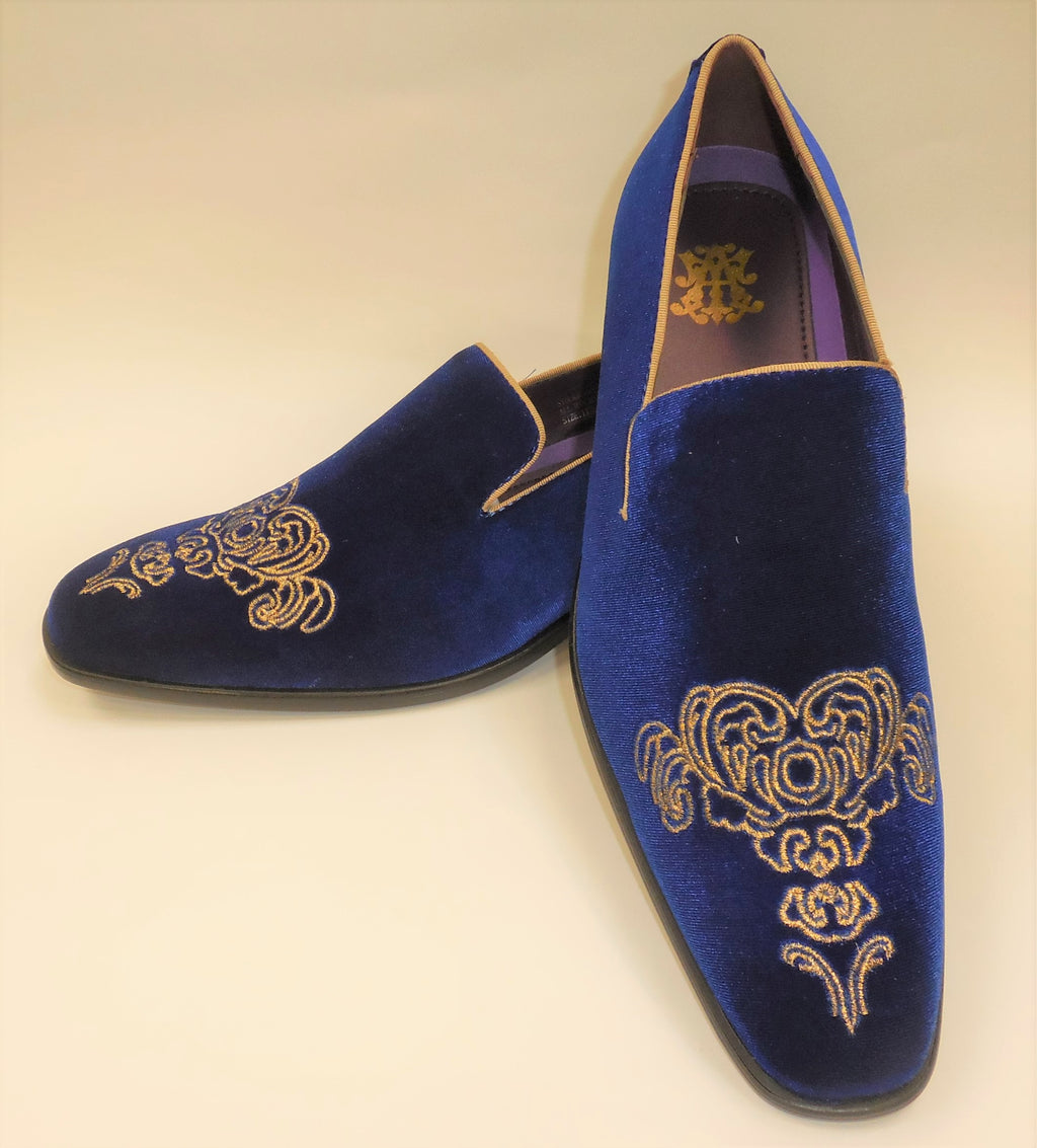 Mens Royal Blue Gold Emperor 