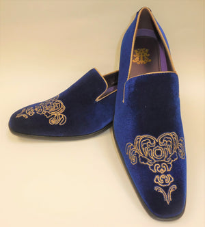 mens royal blue suede shoes