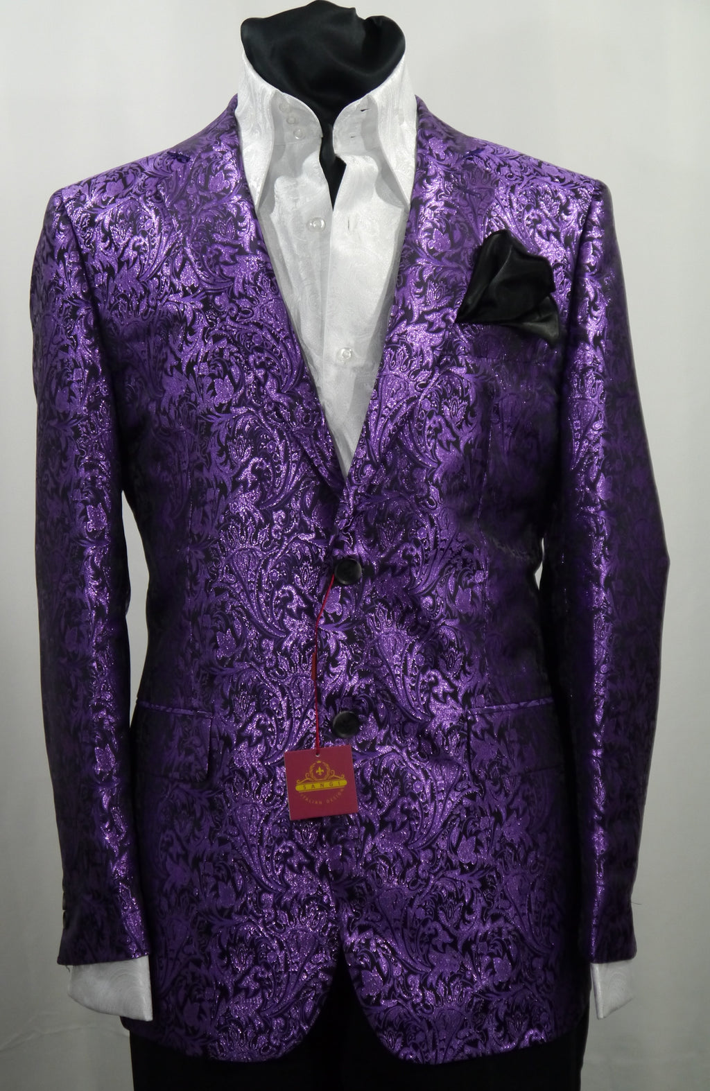 purple dress jacket