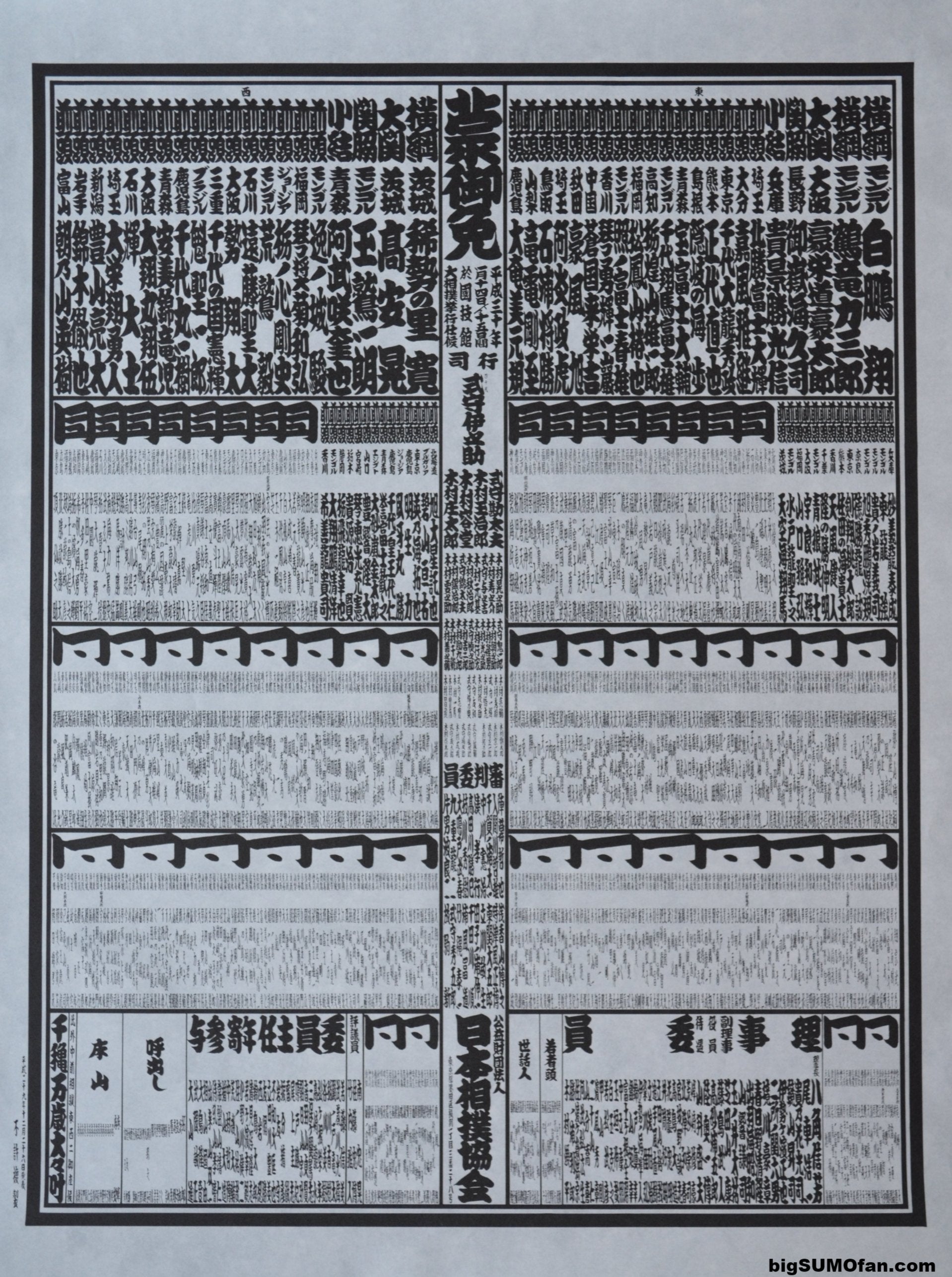 2018 January Banzuke - Tochinoshin's first and only Championship