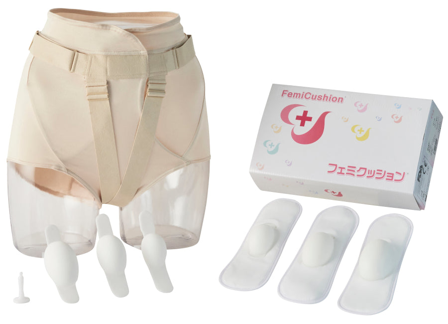 Prolapse Support Underwear, FemiCushion Deluxe Kit