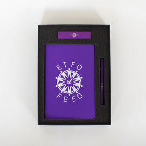 The Journal Gift Set with Charger with the ETFO logo
