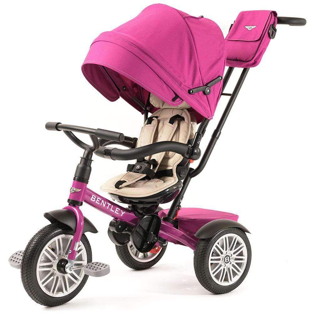 Fuchsia Pink Bentley 6 in 1 Stroller Trike