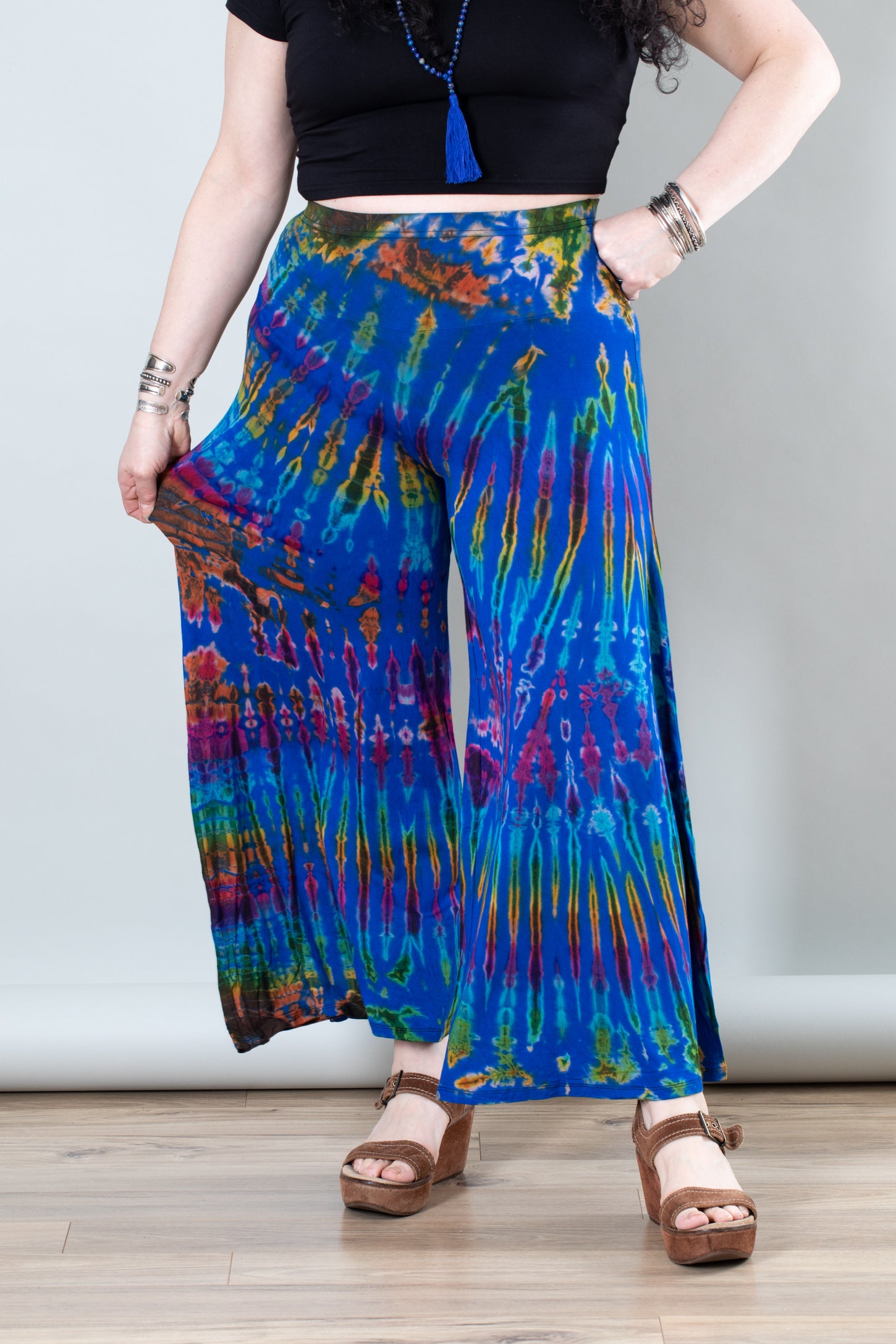 Mudmee Tie Dye Palazzo Pants– Mexicali Blues