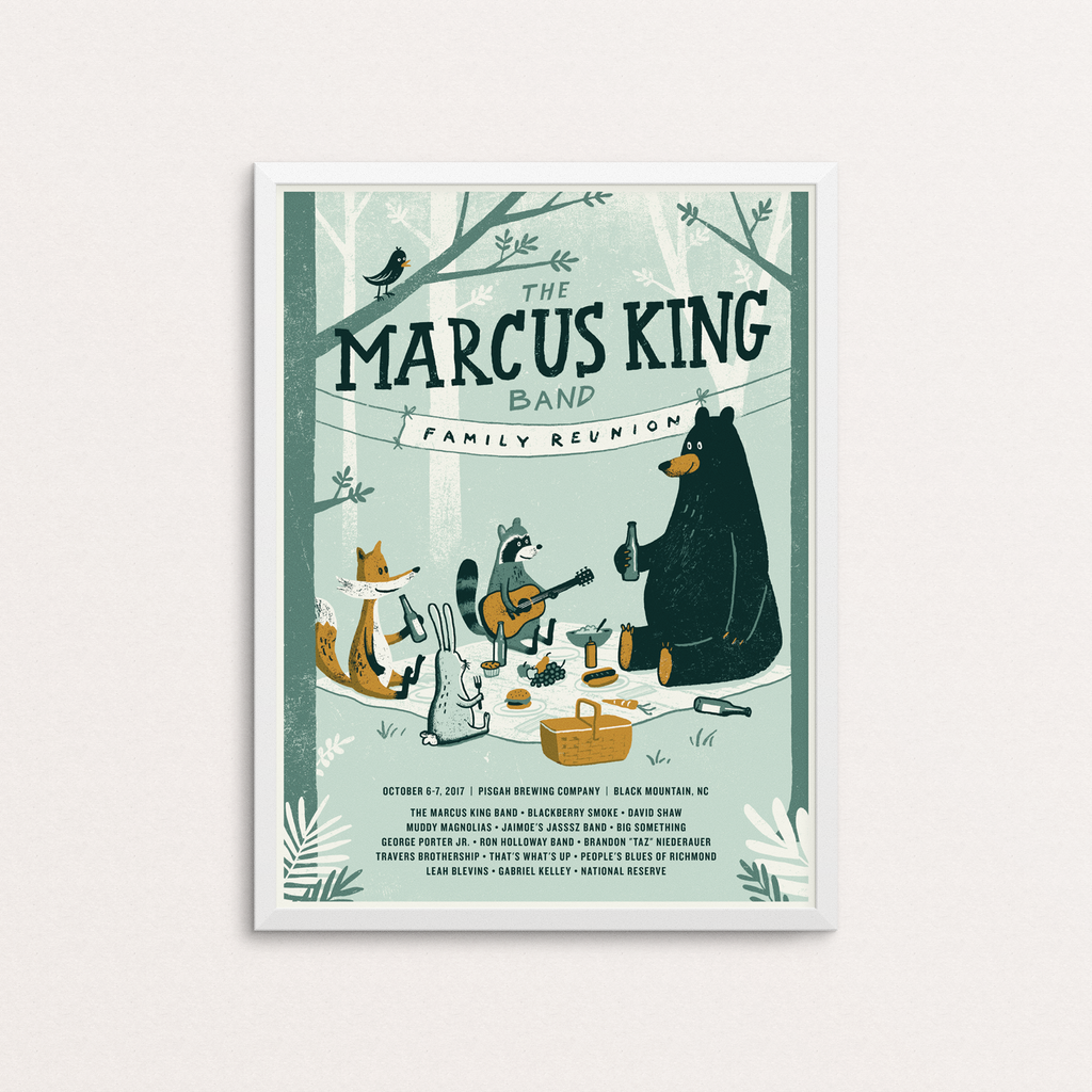 Marcus King Band Family Reunion Poster Factory 43