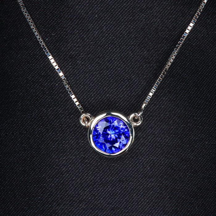 706.K14WG ネックレス タンザナイト Tanzanite Necklac-