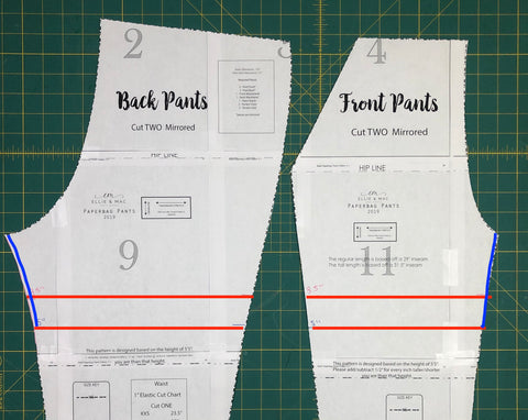 Paperbag Pants Shorts Hack