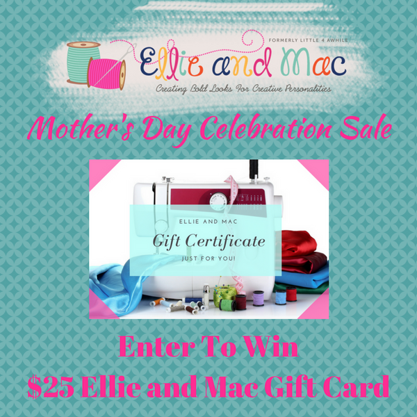 Mother's Day Giveaway for Ellie and Mac