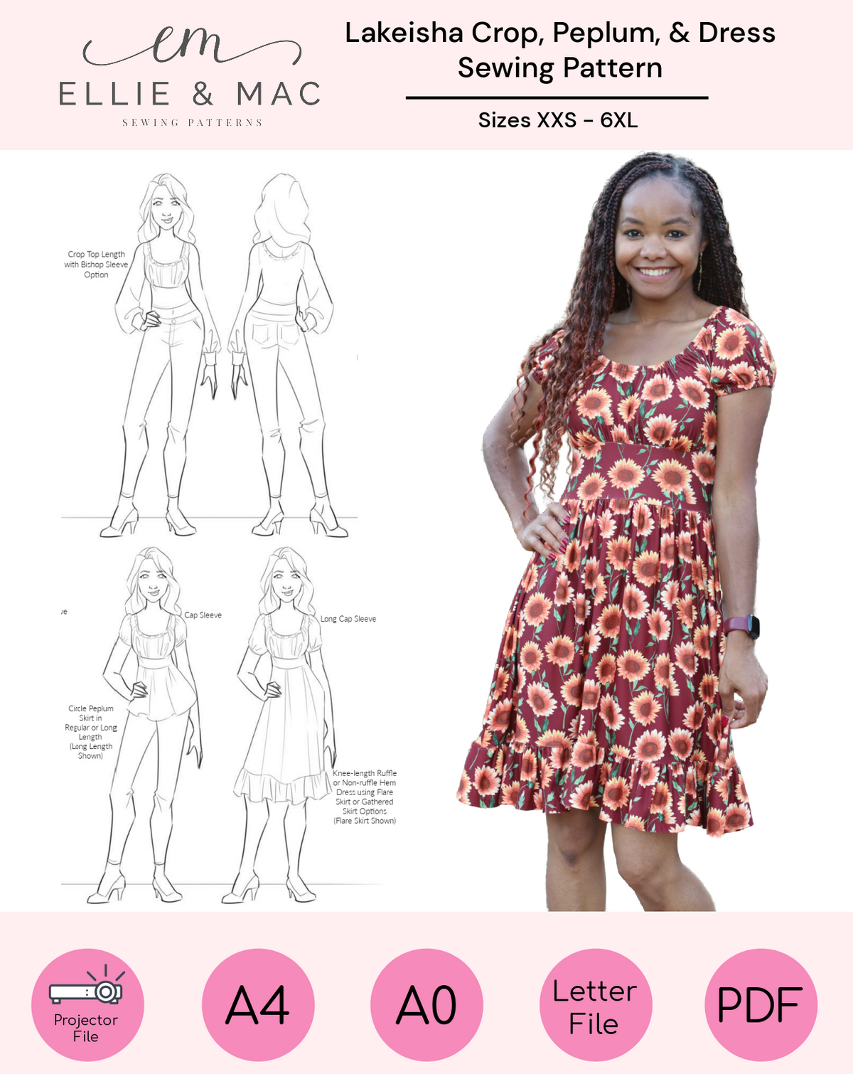 10 FREE Dress Sewing Patterns You'll Love