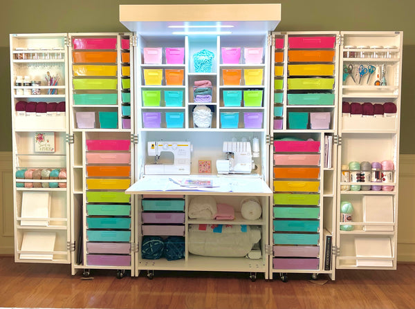DreamBox Storage Review + Coupon Code  Craft storage cabinets, Craft room  closet, Small craft rooms