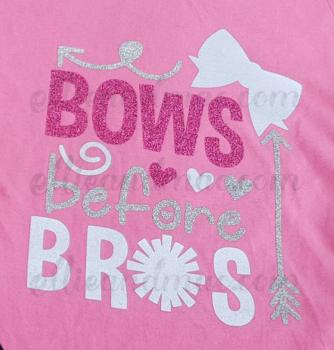 Download Bows Before Bros Cheerleader By Choice SVG Cutting File ...