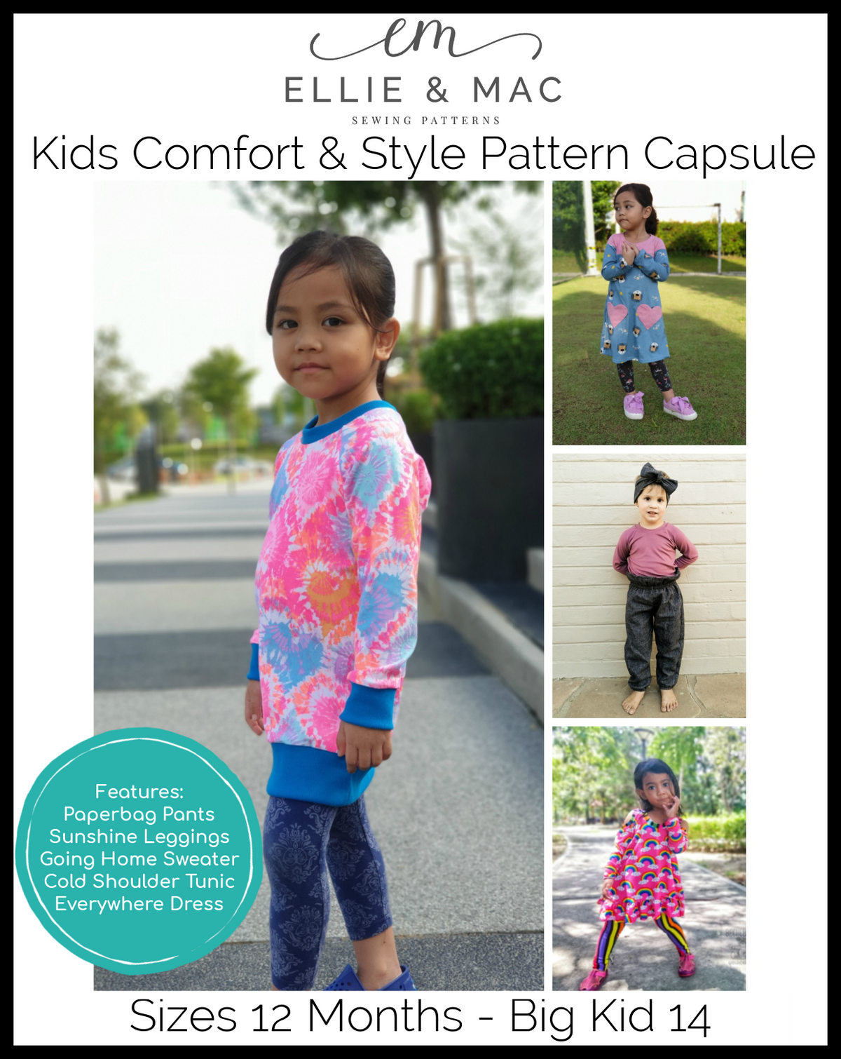 Kids Be Confident Tunic Pattern