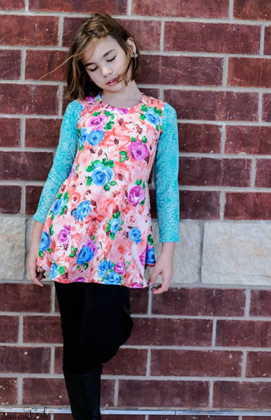 Kids Sweetie Pie Tunic & Dress Pattern – Ellie and Mac | Digital (PDF ...