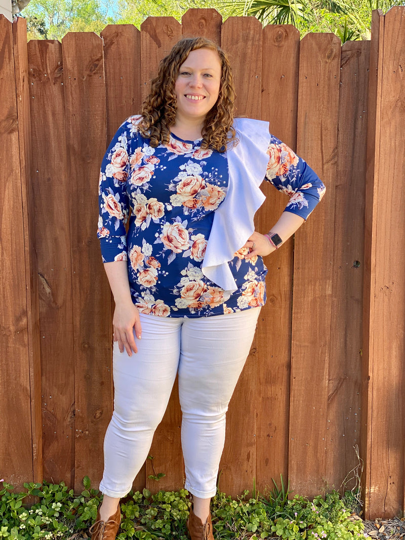 Adult Forever Flounce Top Pattern – Ellie and Mac