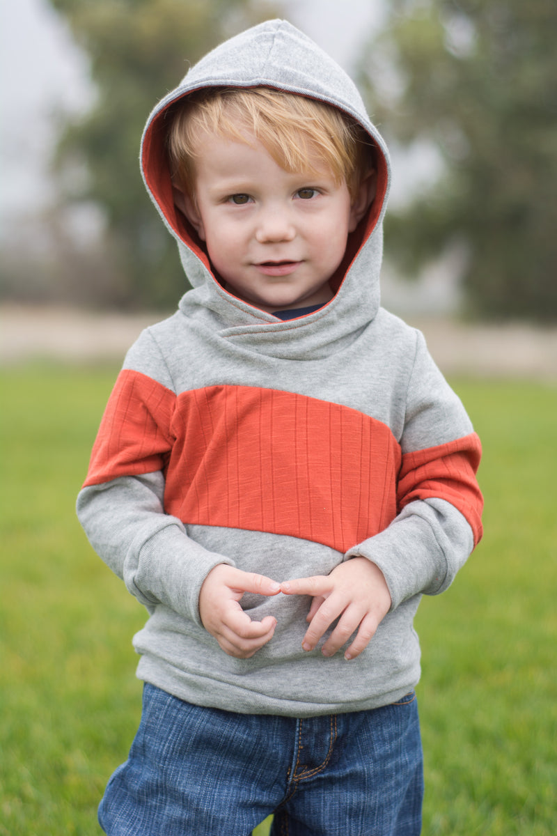 Around the Block Hoodie Pattern (kid's) – Ellie and Mac