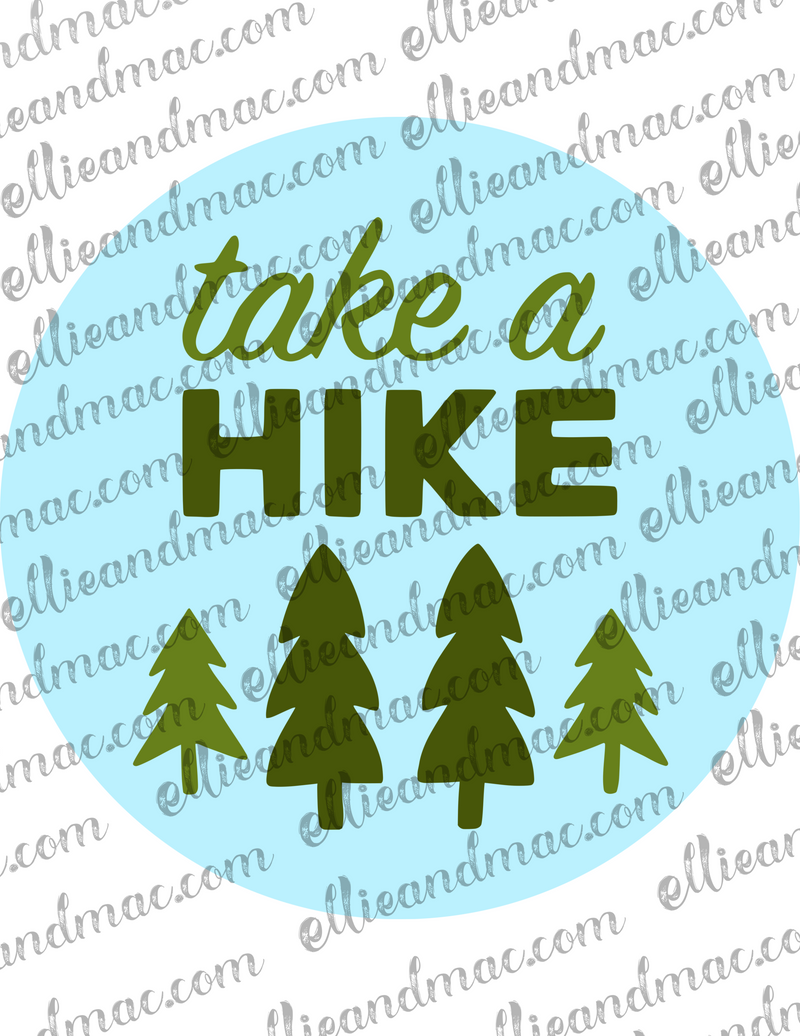 Download Take A Hike Svg Cutting File Ellie And Mac