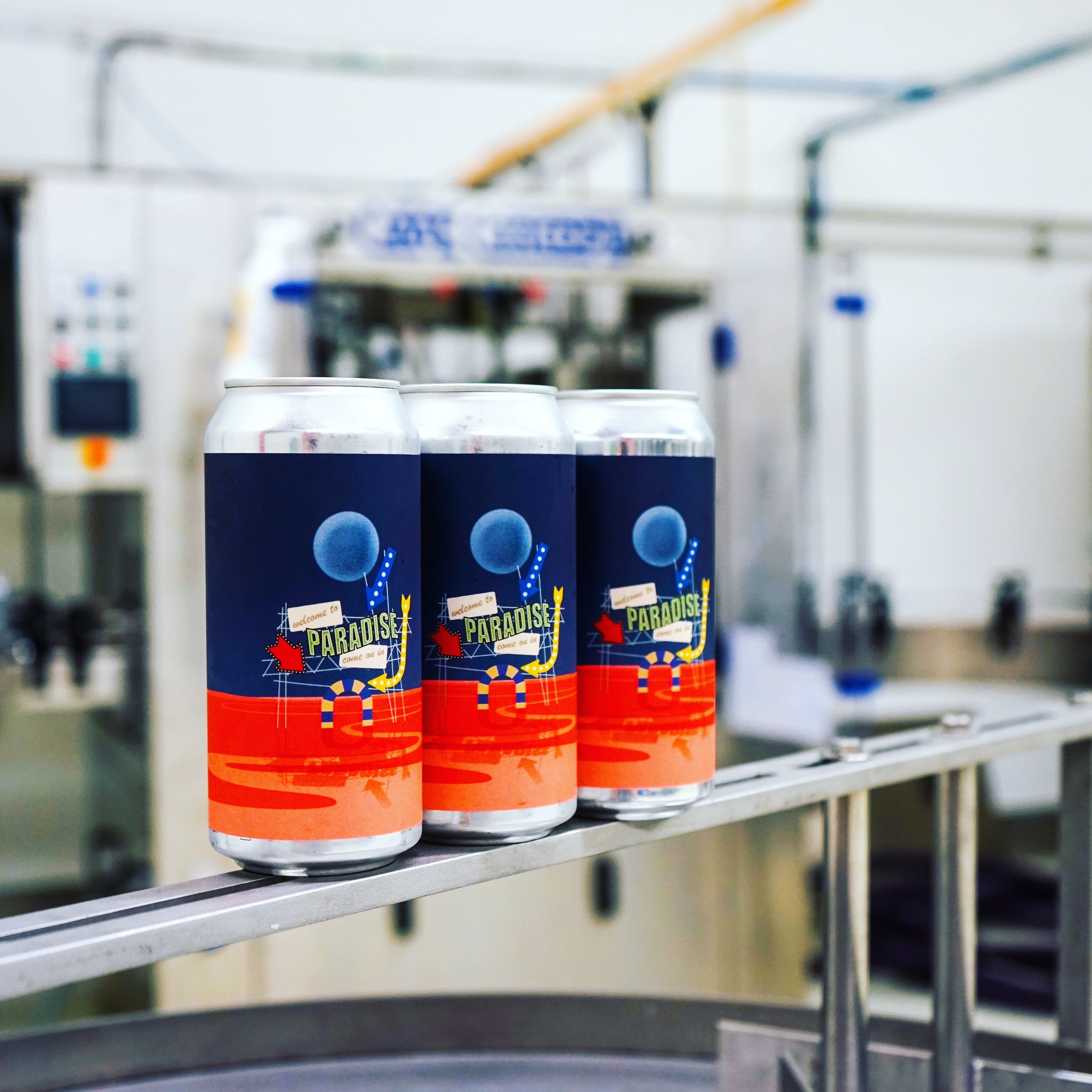 Road to Paradise on the canning line.