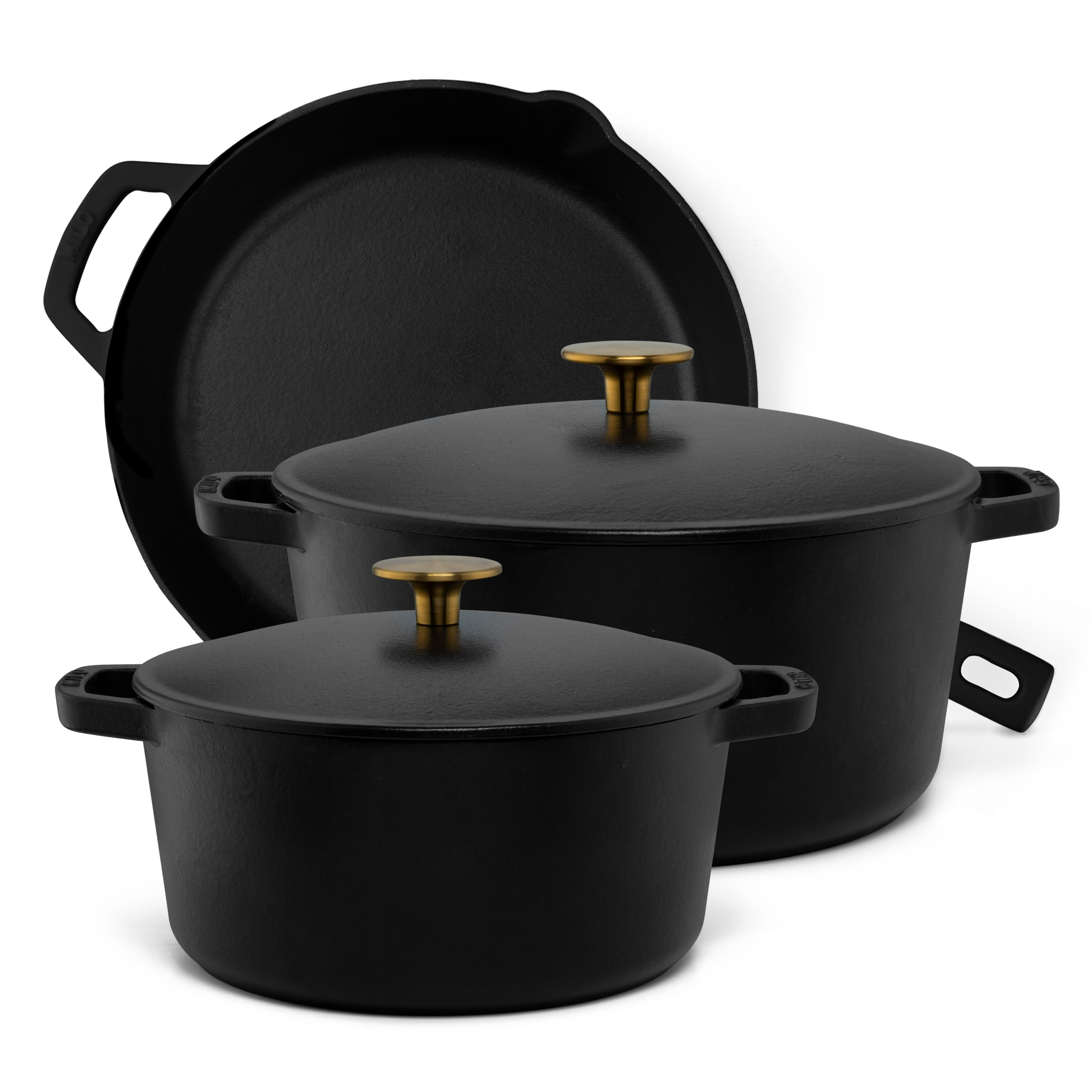 cast iron cookware set usa