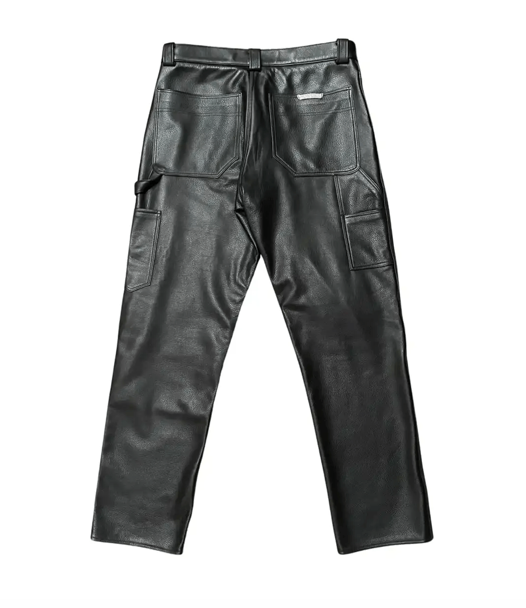 Chrome Hearts Leather Fleur Knee Carpenter Pants – Origins NYC