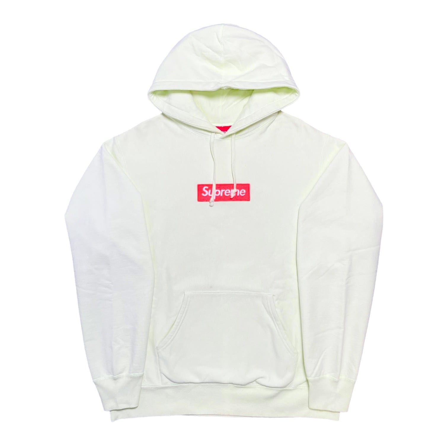 Supreme Box Logo Hooded Sweatshirt (FW17) Pale Lime Pre-Owned