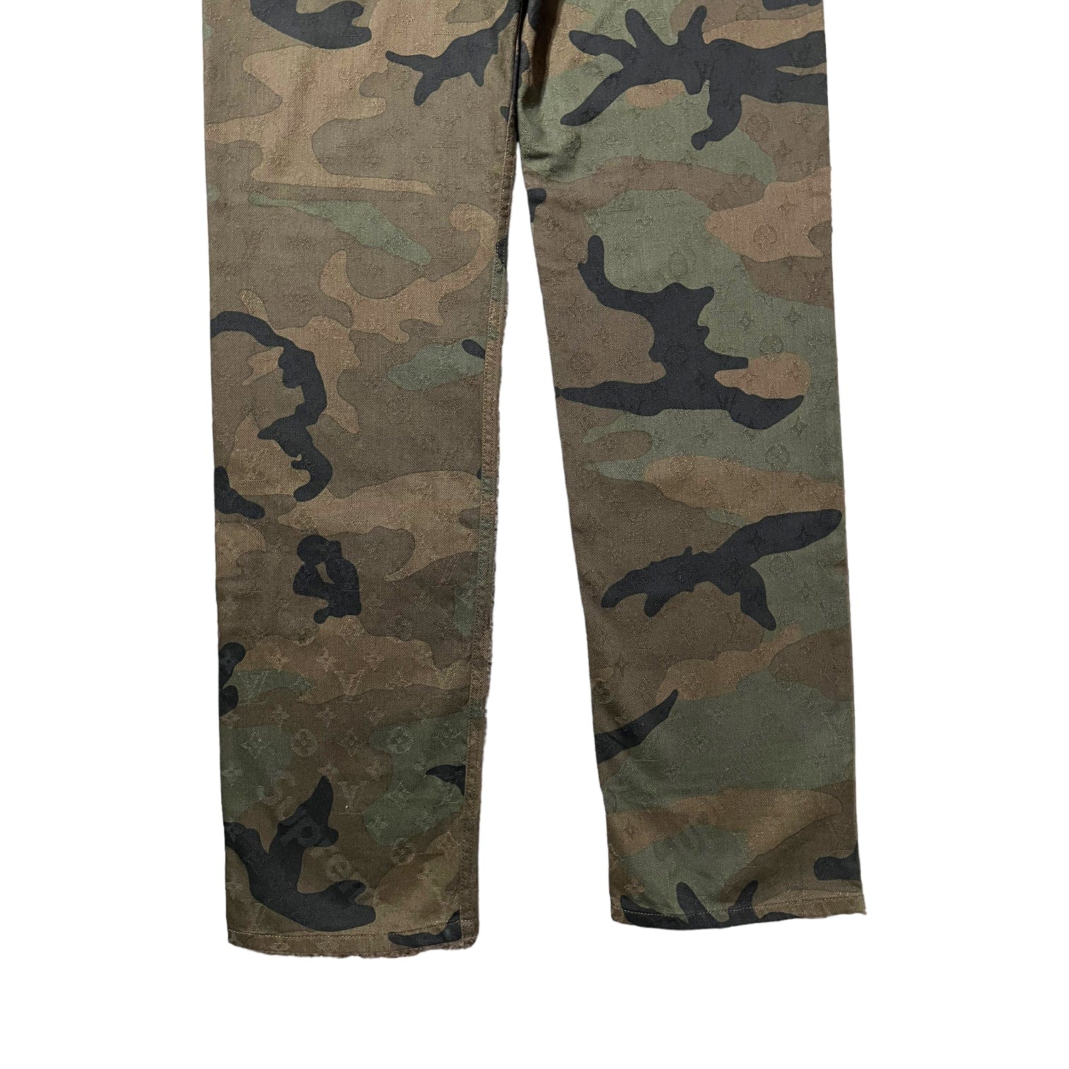 NTWRK - Supreme x Louis Vuitton Jacquard Jeans Camouflage