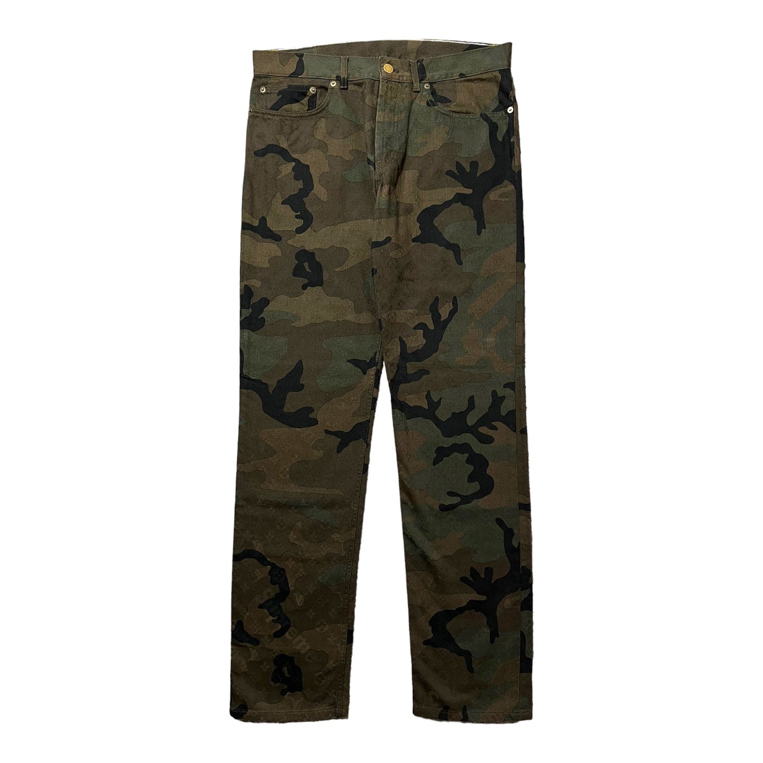 Louis Vuitton x Supreme 'Camo' Denim Jacquard Jeans : r/supremeclothing