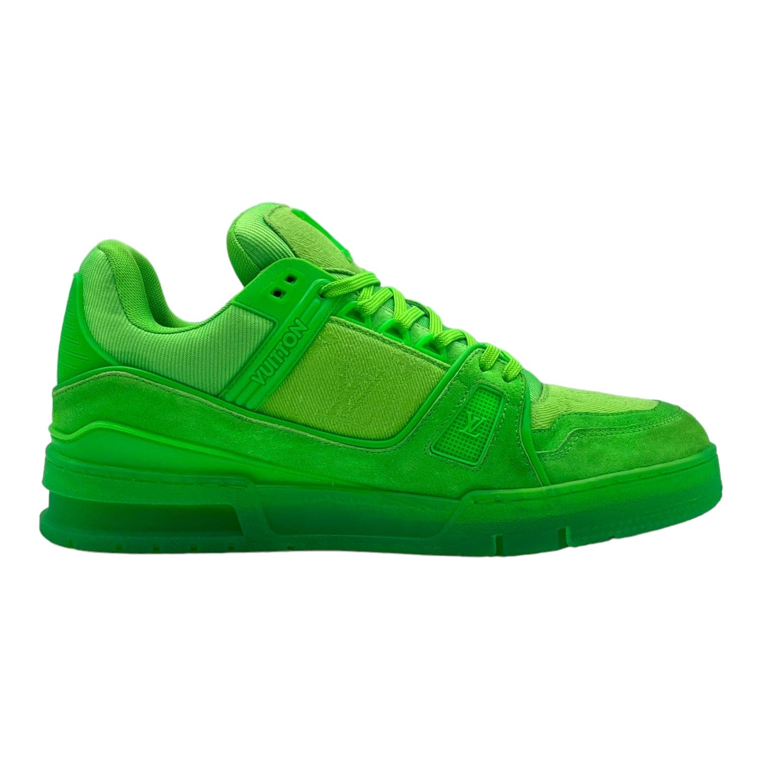 Louis Vuitton LV Trainer Sneaker Green. Size 11.0