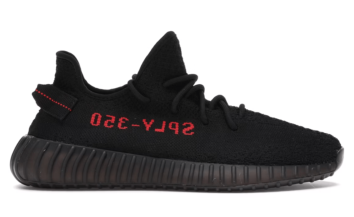 Pre-owned Adidas Originals Adidas Yeezy Boost 350 V2 Black Red Bred Size 11  Cp9652