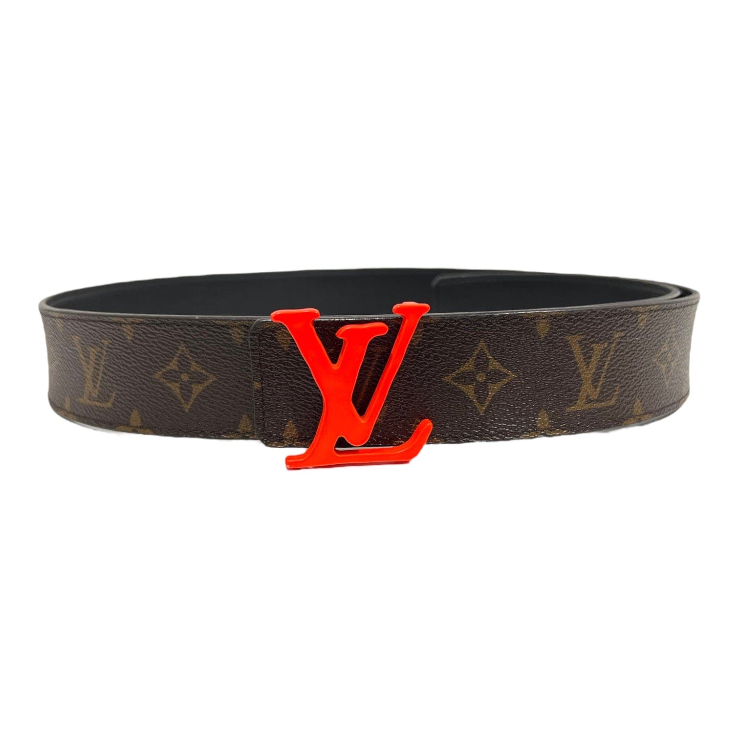 black and red louis vuitton belt