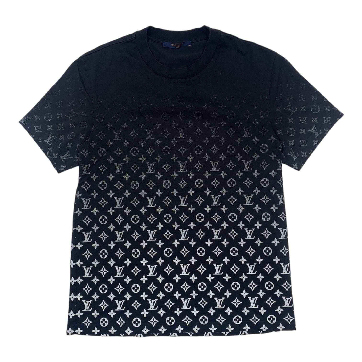 Louis Vuitton LVSE Gradient Monogram Short Sleeve Tee Shirt Black Pre ...