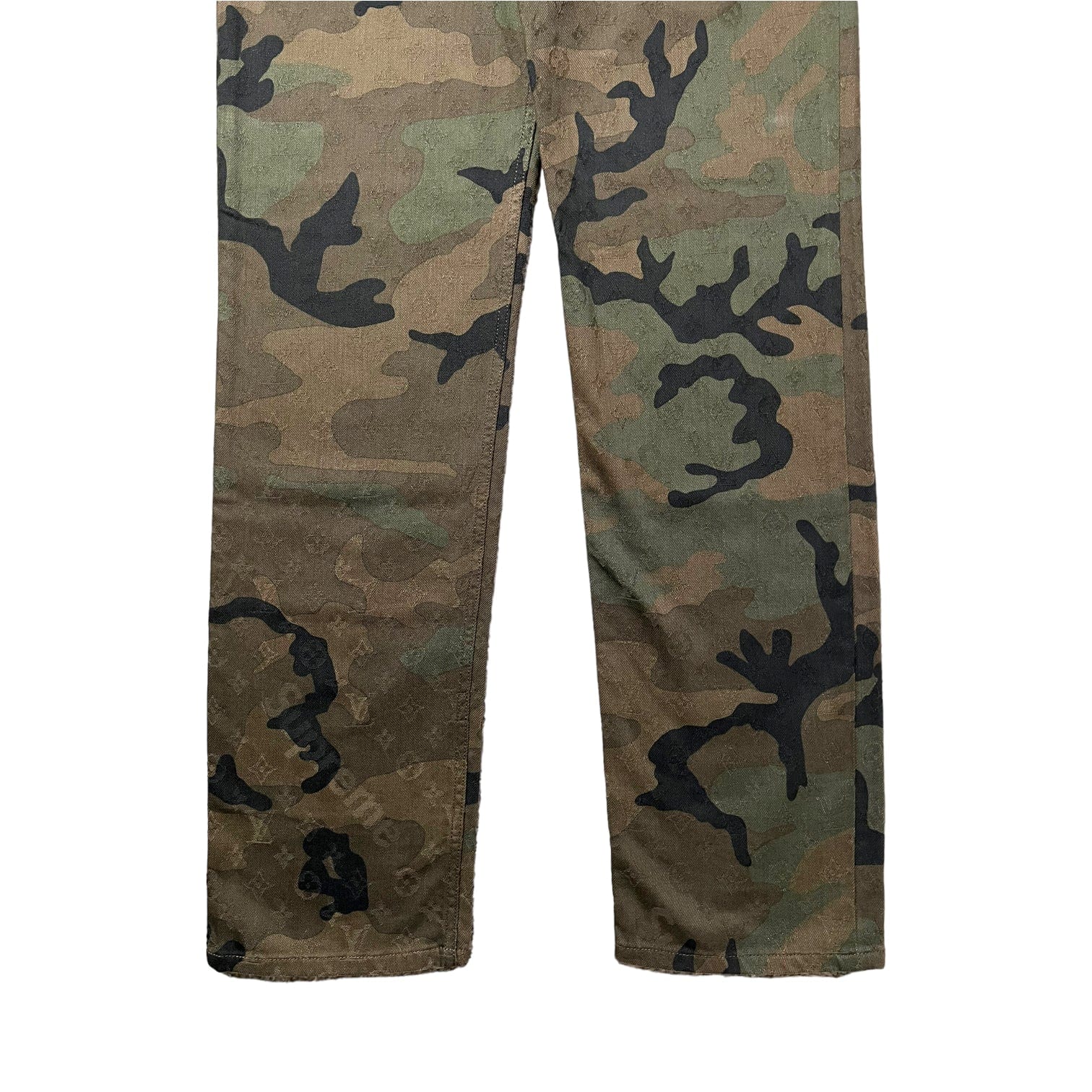 Louis Vuitton x Supreme 'Camo' Denim Jacquard Jeans : r/supremeclothing